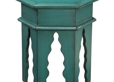 Creek Classics Moroccan Cochran Teal Stool