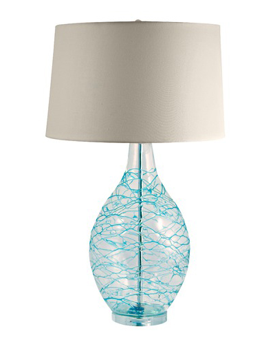 Lamp Works Glass Hand Blown Table Lamp