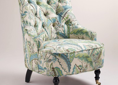 Fern Floral Erin Chair