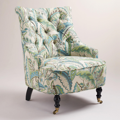 Fern Floral Erin Chair