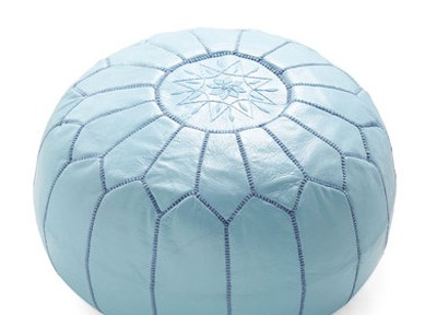 Get it Bright Pouf in Blue