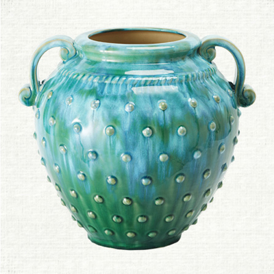 Hazel Ceramic Dot Vase