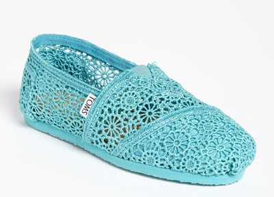 TOMS 'Classic' Crochet Slip-On