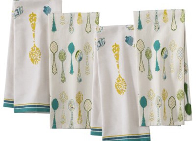 Spoon Kitchen Towel Set of 4