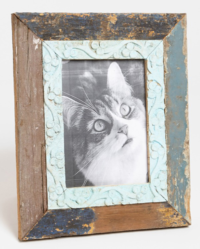 Recycled Wood Picture Frame