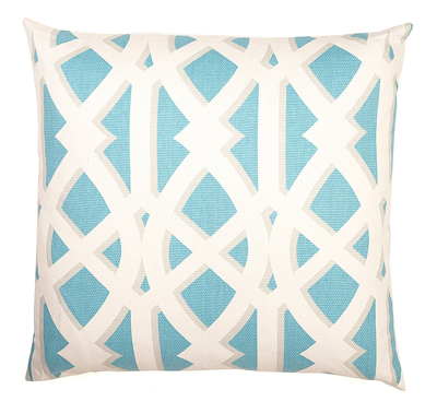 Elton Garden Lattice Decorative Pillow