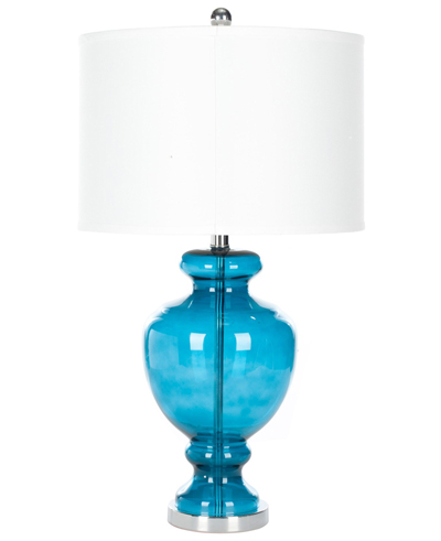 Turquiose Glass Table Lamp - Set of 2