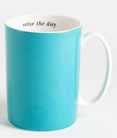 'Say the Word - Seize the Day' Porcelain Mug
