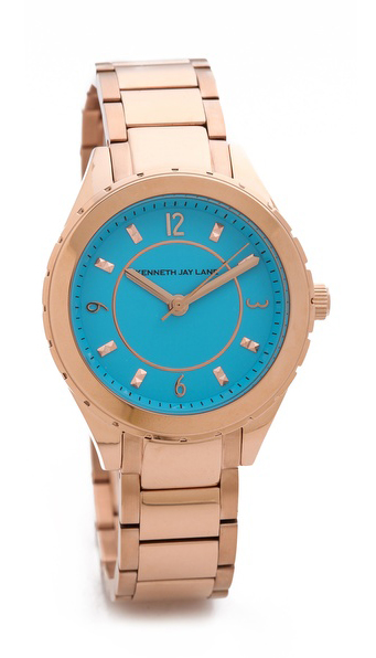 Kenneth Jay Lane Link Watch | Everything Turquoise