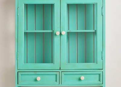 Aqua Maggie Wall Cabinet