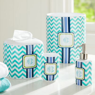 Preppy Bath Accessories