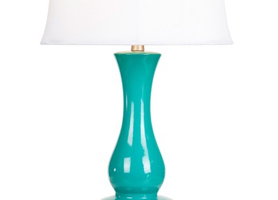 Surya Turquoise Ceramic Table Lamp