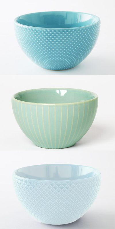 Textured Bowls