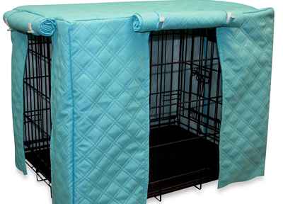 Pooch & Kitty Sonic Double Diamond Crate Cover