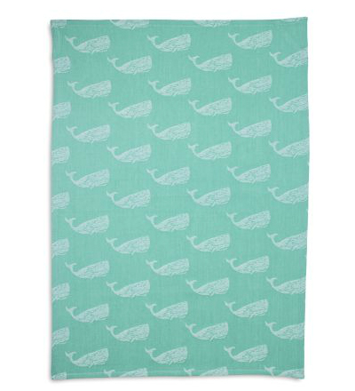 Whale Jacquard Kitchen Towel