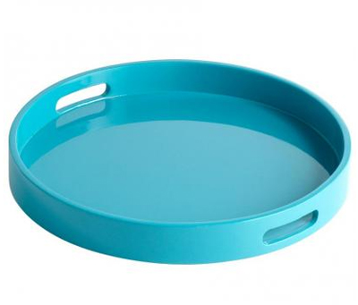 Teal Copenhagen Tray 