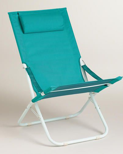 Fanfare Blue Beach Chair