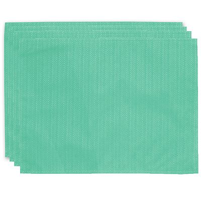Fiesta Turquoise Zigzag 4-pk. Placemats