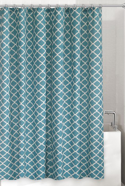 Colordrift Misha Fabric Shower Curtain