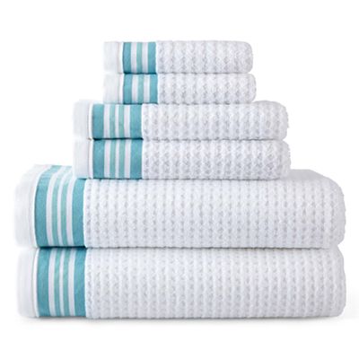 Quick-Dri 6-pc. Striped Towel Set
