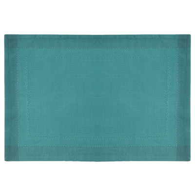 Turquoise Hemstitch Placemat