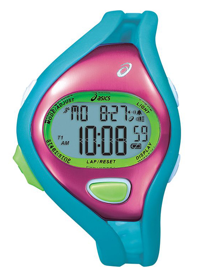 ASICS Women's Fun Runner 50-Lap Digital Chronograph Watch