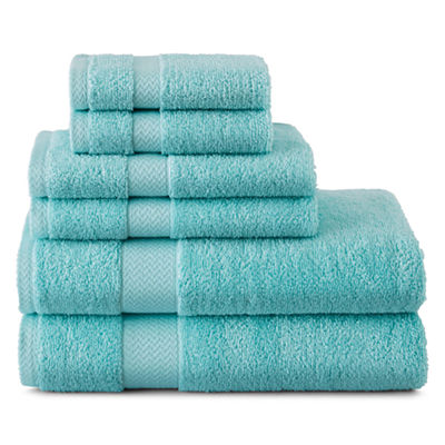 Aruba Blue 6-pc. Bath Towel Set