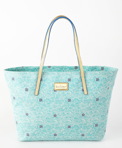 Lilly Pulitzer Shorely Blue Resort Tote