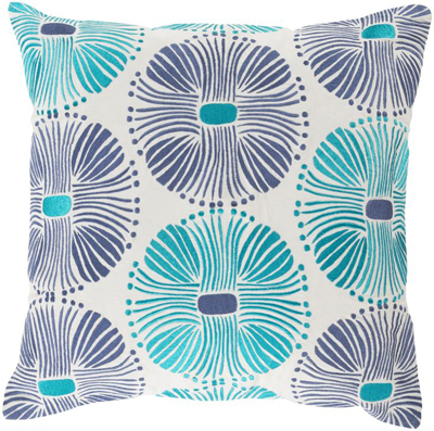 Ocean Pinwheel Pillow