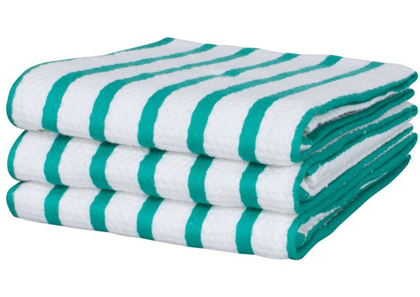 Teal Whim Casserole Towels