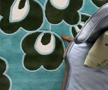 Amy Butler Hand Tufted Wool Rug Bright Buds