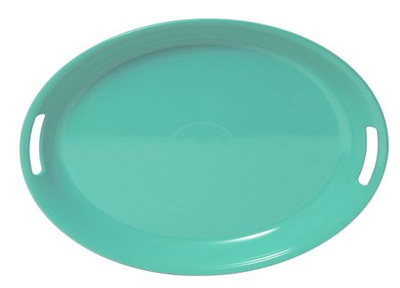 “Fiesta” Turquoise 16×19″ Oval Tray