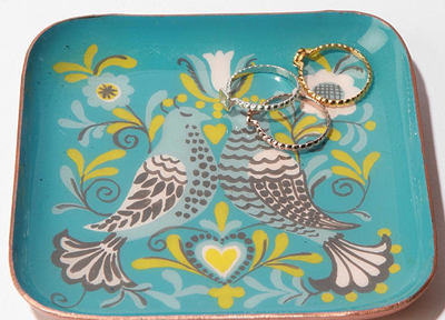 Love Bird Trinket Dish