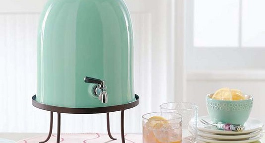 Bell-shaped Drink Dispenser and Stand