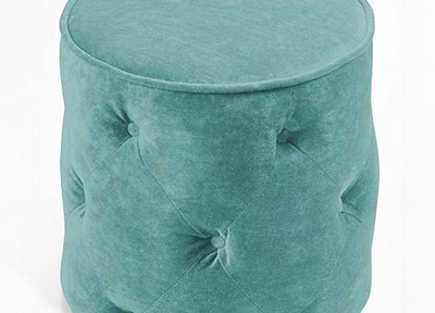 Robins Egg Estelle Ottoman