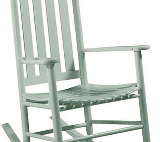 Adult Classic Rocker with Slat Seat