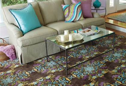 Company C Wool Rug Gardenia Sky