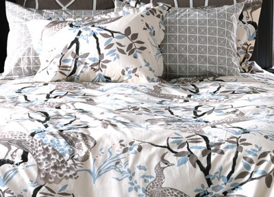 DwellStudio Peacock Dove Duvet Cover Set