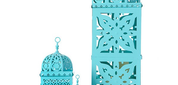 Aquamarine Casablanca Lanterns