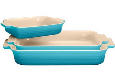 Le Creuset Caribbean Rectangular Baker Set