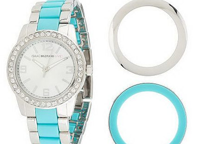 ISAACMIZRAHILIVE! Colorful Link Bold Bracelet Watch