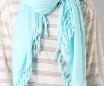 Theodora & Callum Turquoise Callum Scarf