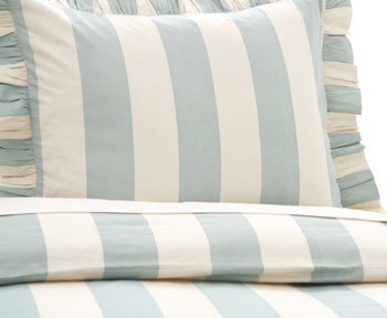 Pine Cone Hill Madeline Stripe Blue Duvet Cover