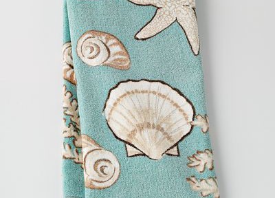 Seashell Kitchen Towel