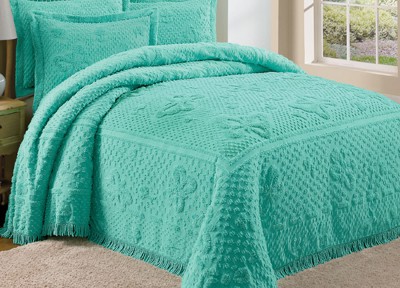 Butterfly Chenille Bedspread