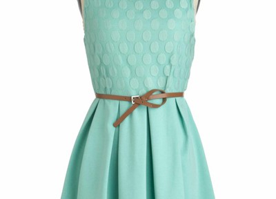 Refine Mint Dress