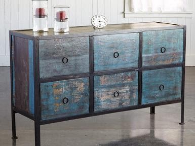 Deepwater 6-Drawer Console