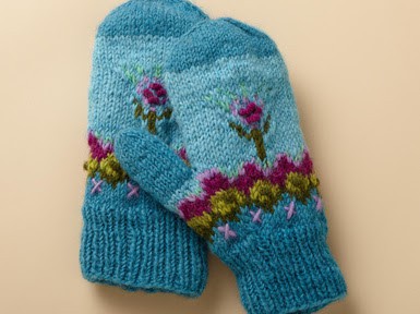 Morning Glory Mittens