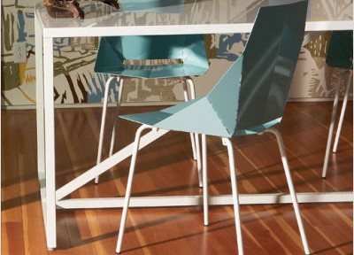 Blu Dot Strut Table and Real Good Chair Dining Set