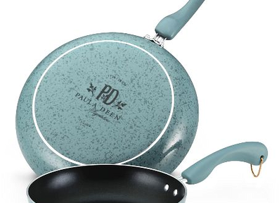 Paula Deen Aqua Skillet Twin Pack